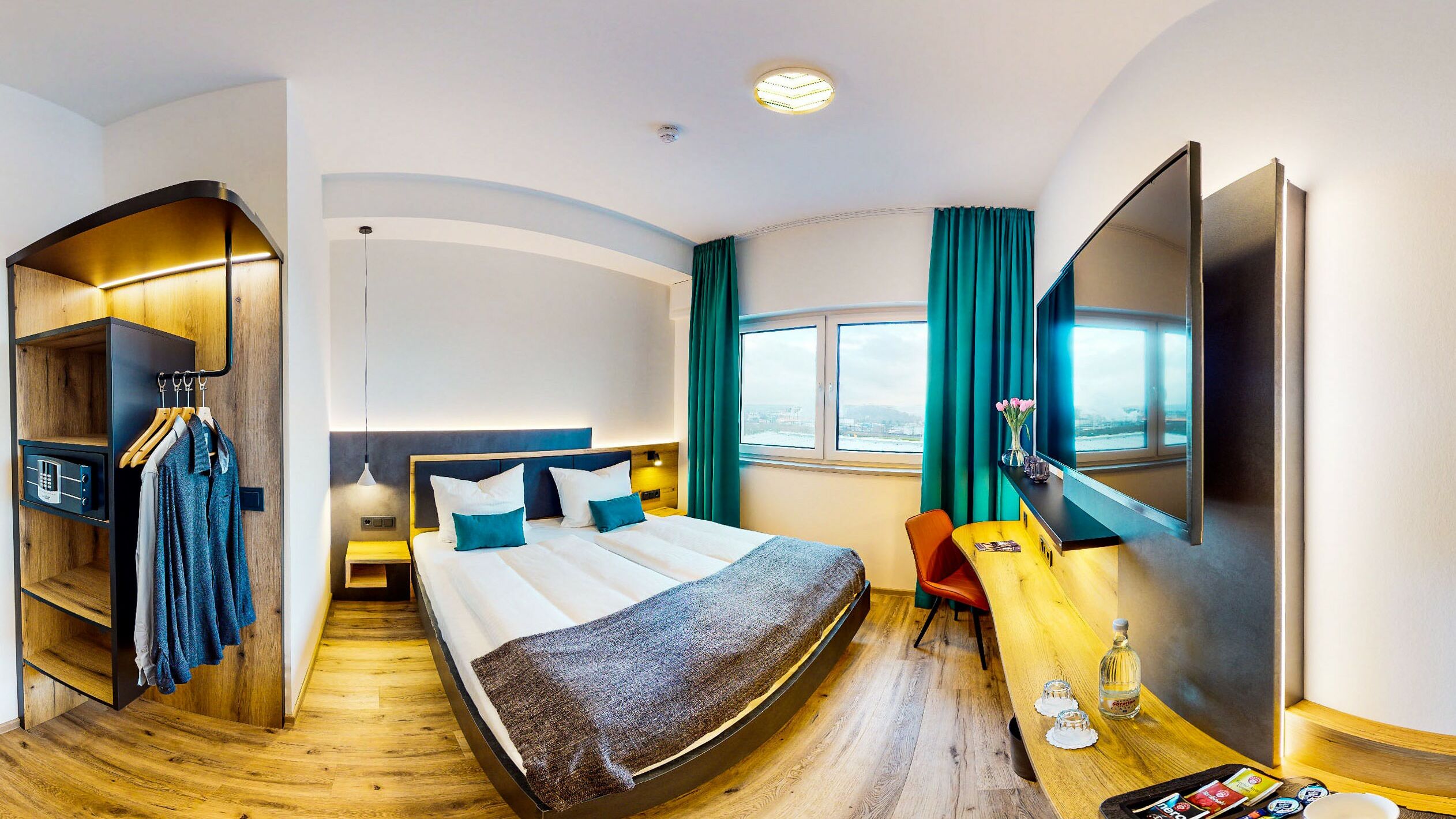 Panoramazimmer im Luma Hotel